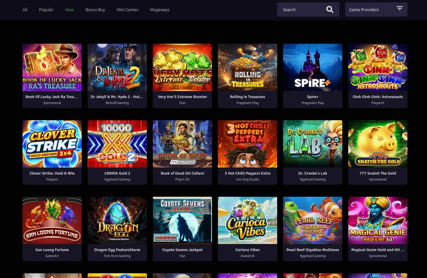 Promozioni e bonus attivi su Infinity Casino Italia