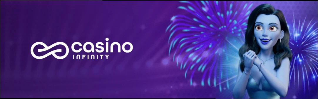 Infinity Casino - bonus del 100% fino a €500 + 200 giri gratuiti
